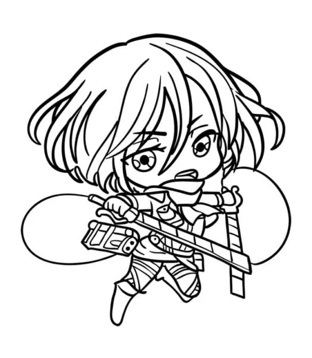 Attack On Titan AOT Coloring Pages 53