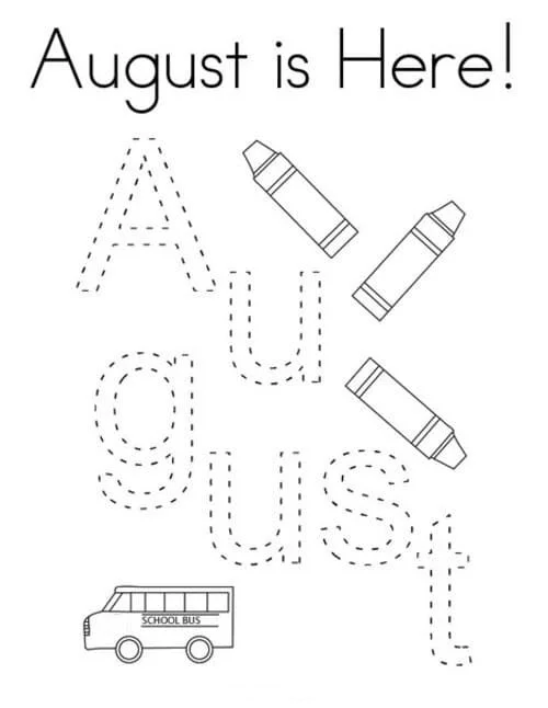 Ausmalbilder August 15