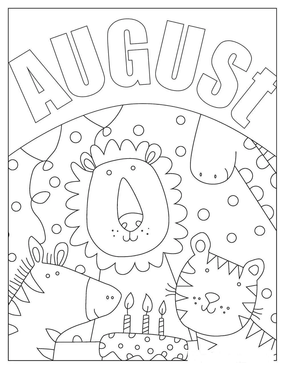 Ausmalbilder August 19