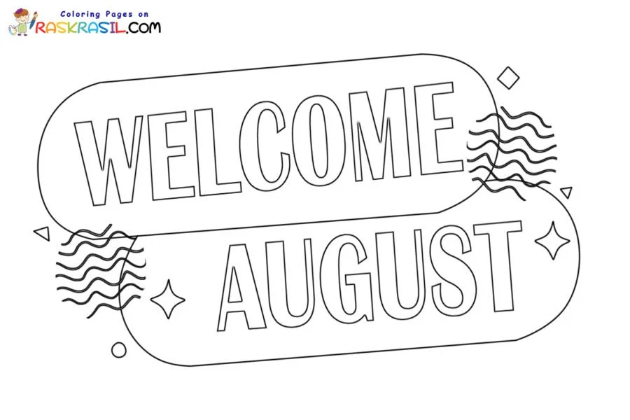 Ausmalbilder August 29