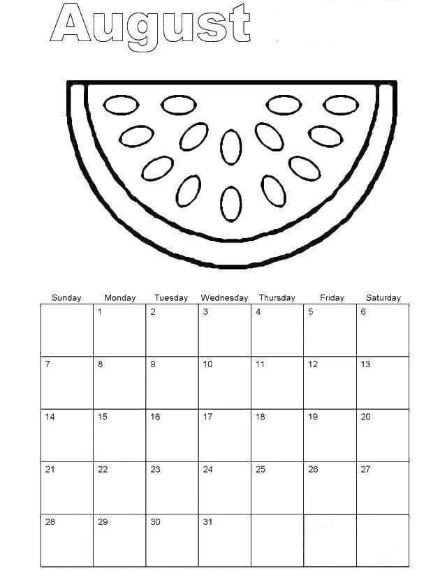 Ausmalbilder August 35