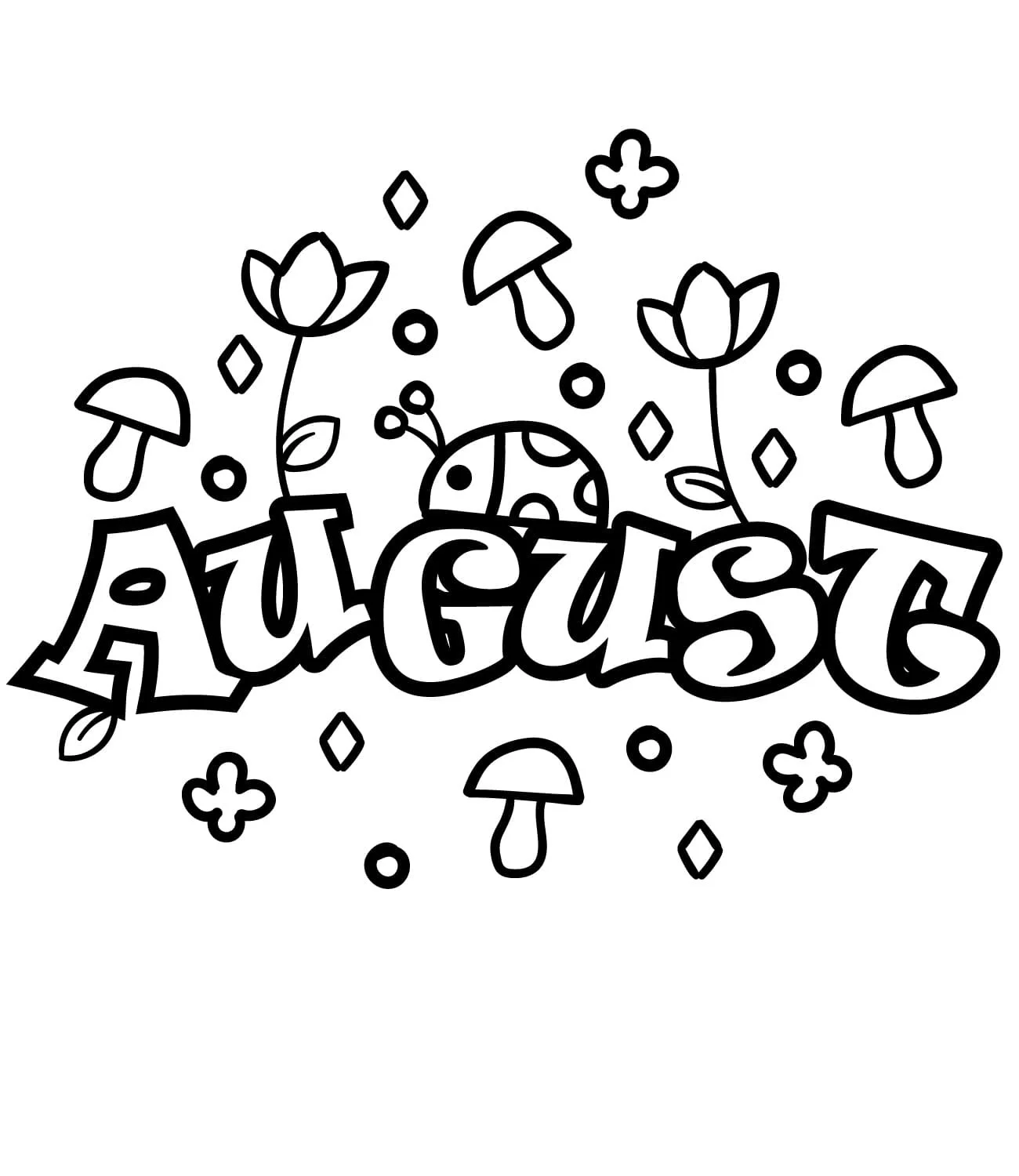 Ausmalbilder August 37