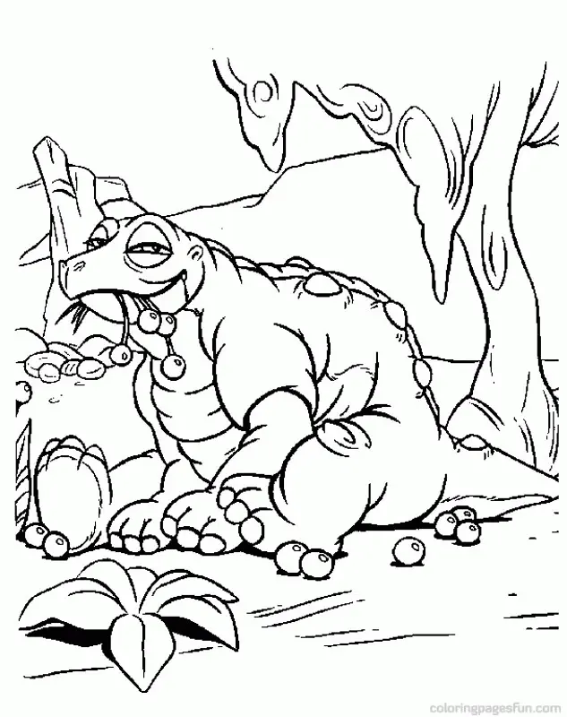 Baby Dinosaur Coloring Pages 21