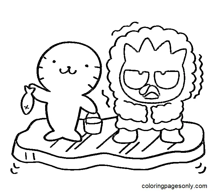 Badtz Maru Ausmalbilder 30