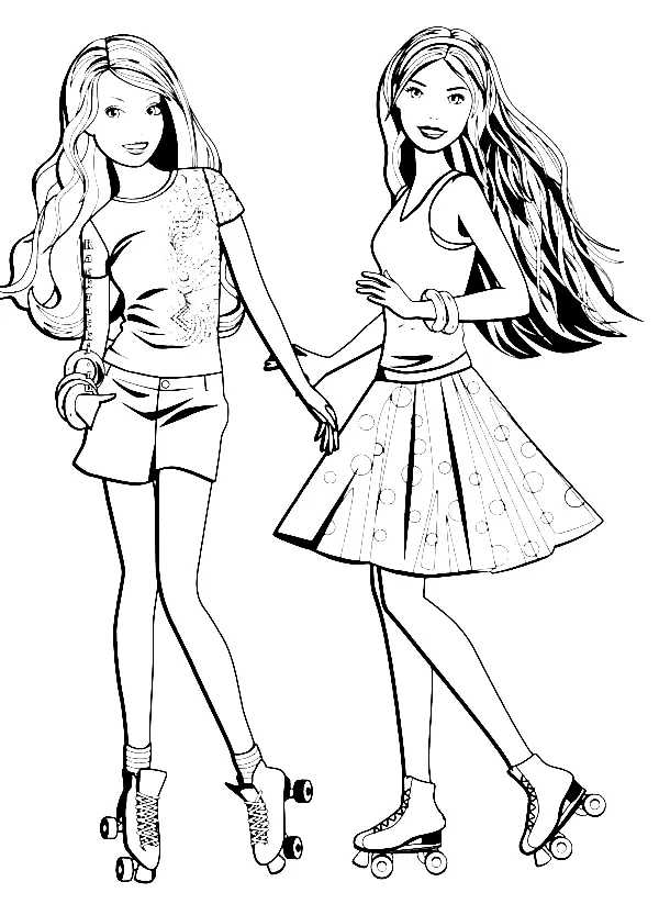 Barbie Coloring Pages 77