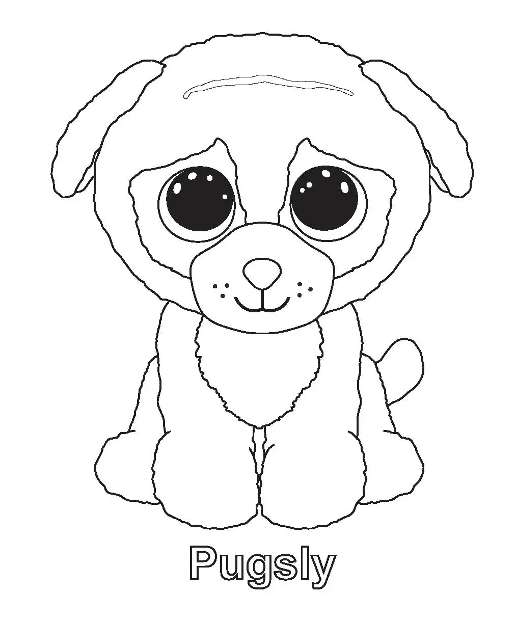 Desenhos de Beanie Boos Para Colorir 31