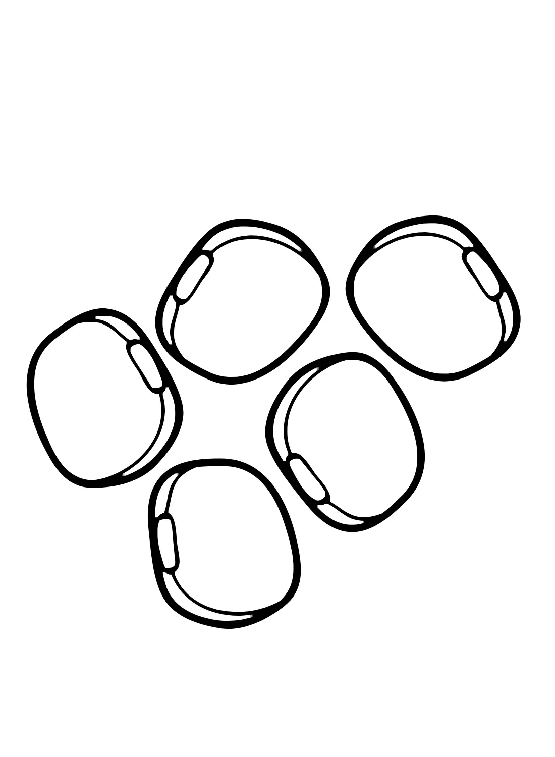 Desenhos de Feijao Para Colorir 22