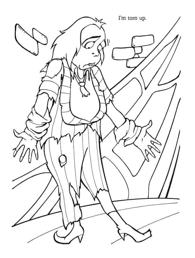 Beetlejuice Ausmalbilder 31