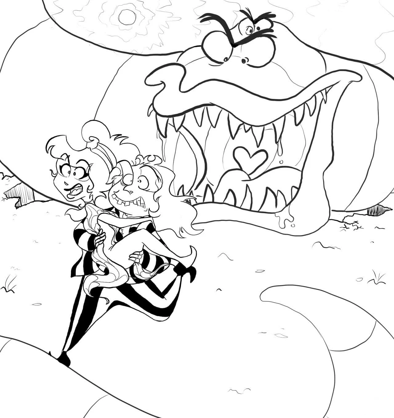 Beetlejuice Ausmalbilder 34