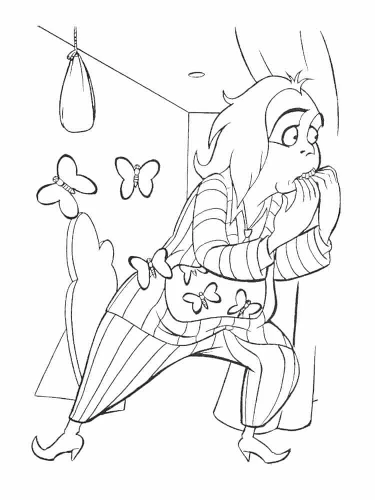Beetlejuice Ausmalbilder 37