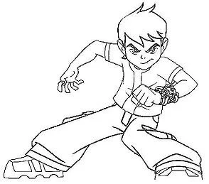 Ben 10 Para Colorear 39