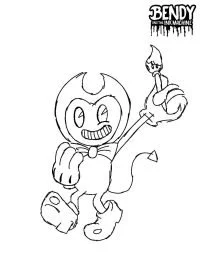 Bendy Ausmalbilder 54