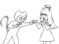 Bendy Ausmalbilder 64