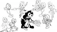 Bendy Ausmalbilder 88