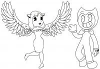 Bendy Ausmalbilder 94