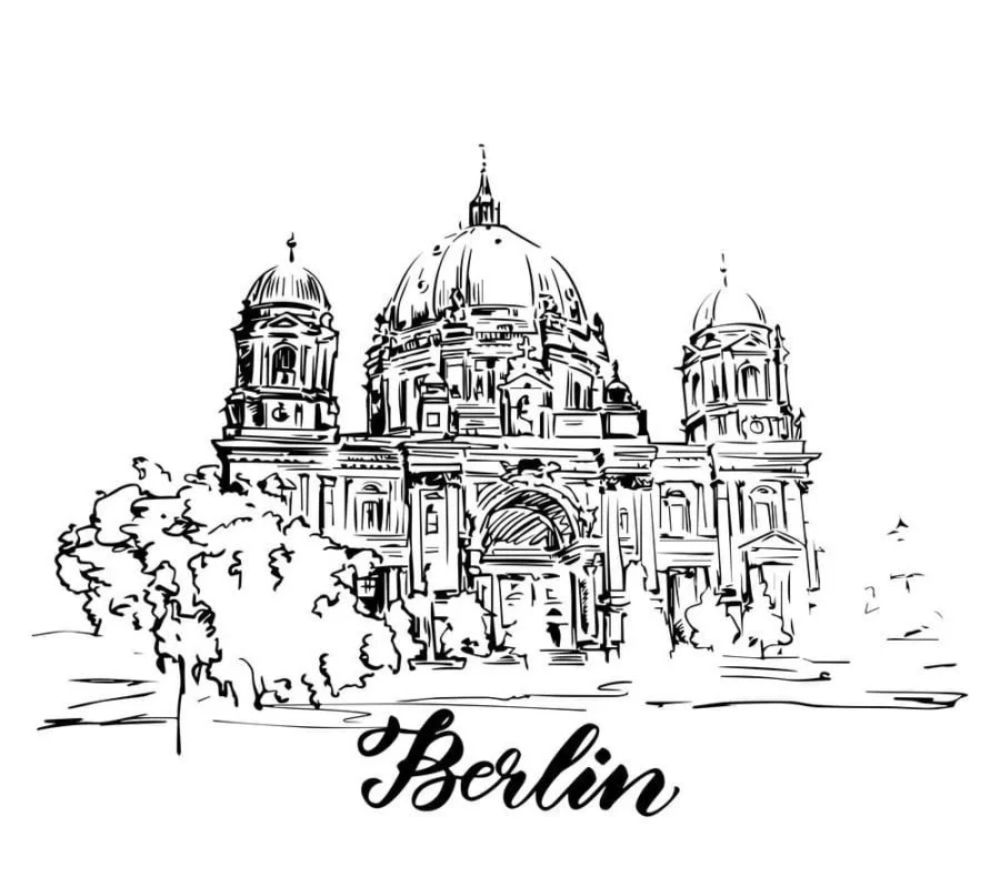 Berlin Coloring Pages 6