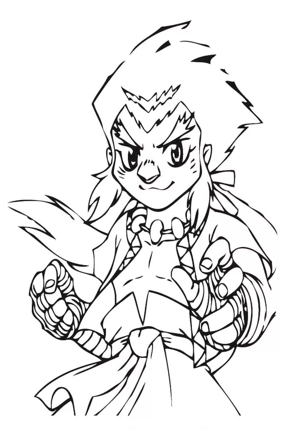 Beyblade Coloring Pages 51