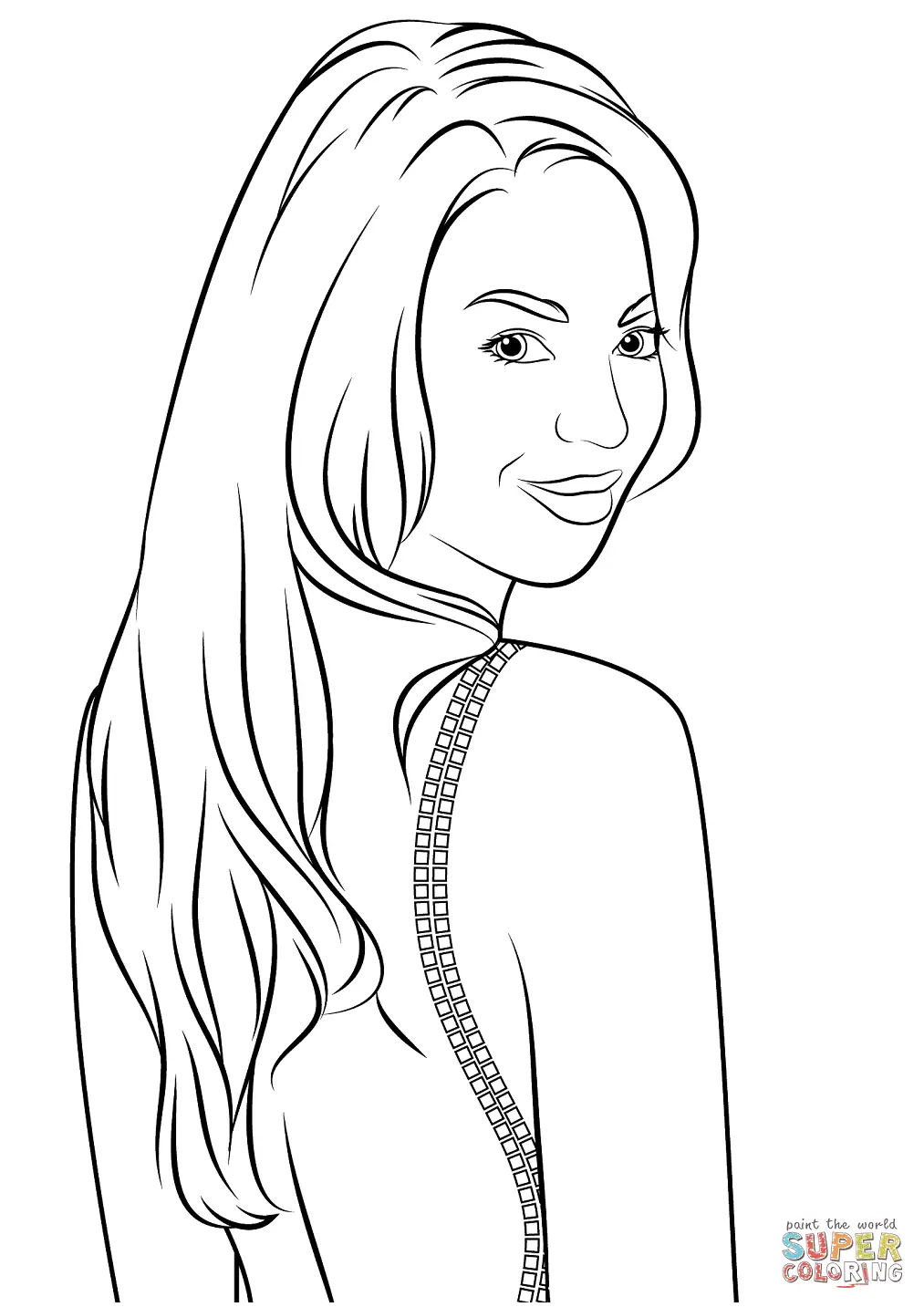 Beyonce Coloring Pages 14