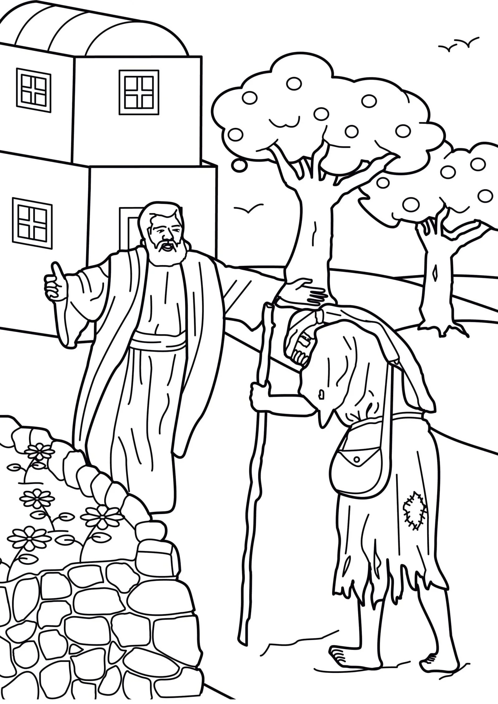 Desenhos de Da Biblia Para Colorir 44