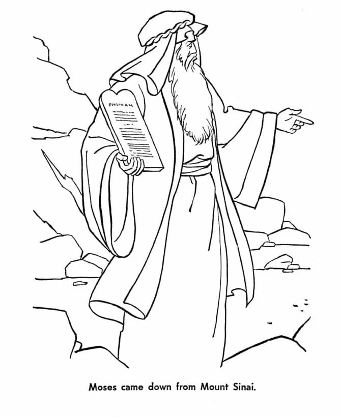 Desenhos de Da Biblia Para Colorir 47