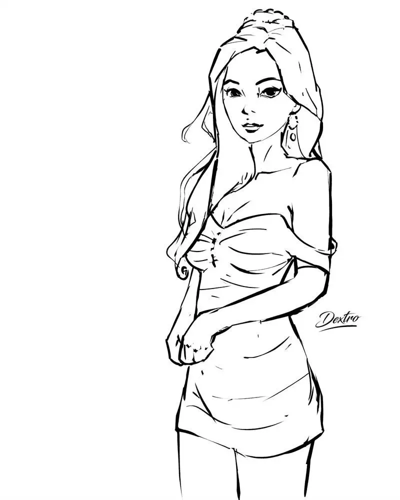 Blackpink Para Colorear 34