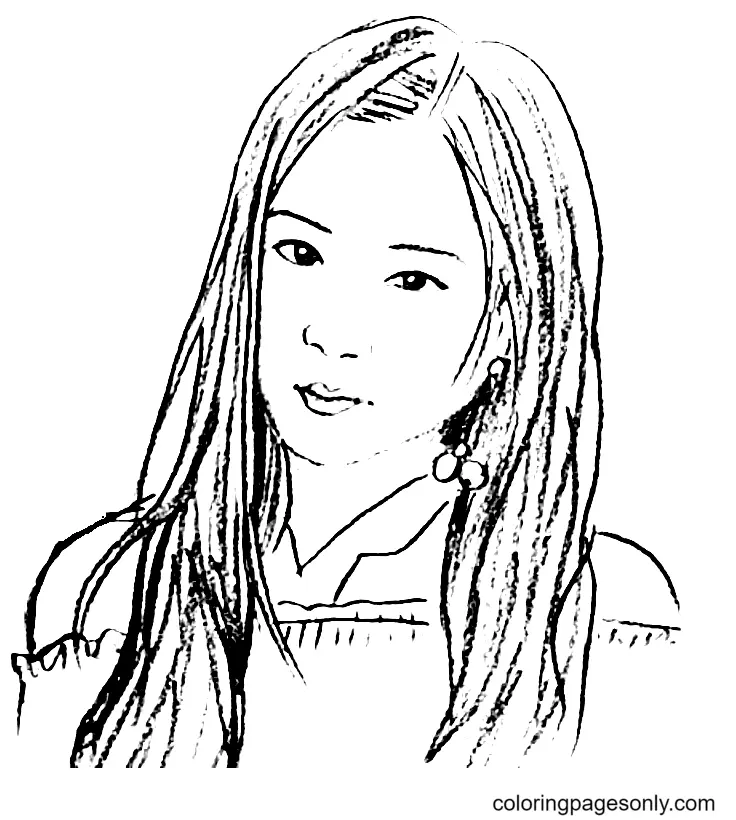 Blackpink Para Colorear 36