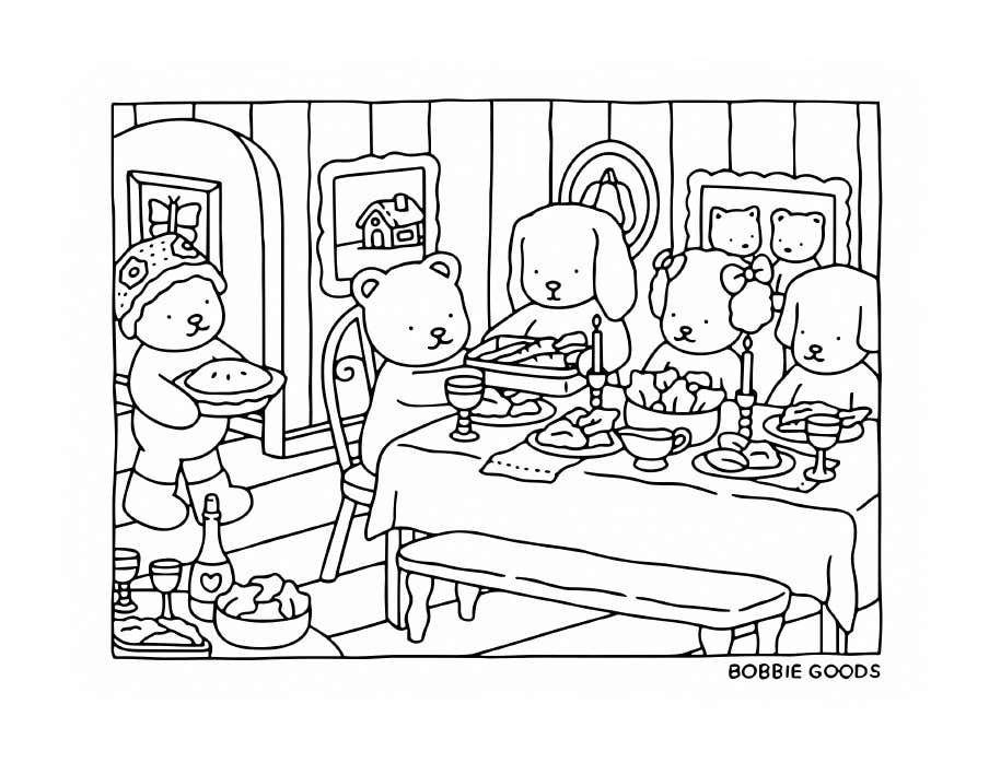 Bobbie Goods Para Colorir 30