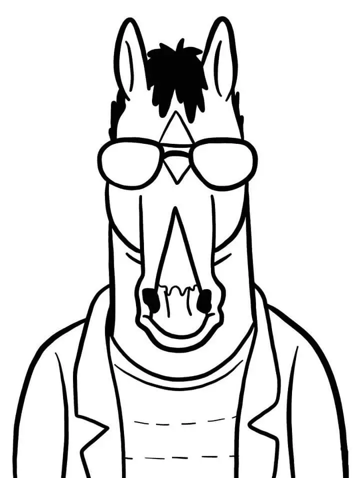 Bojack Horseman Ausmalbilder 17