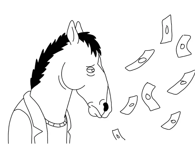 Bojack Horseman Ausmalbilder 2