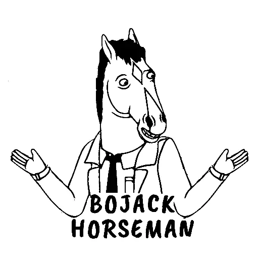 Bojack Horseman Ausmalbilder 20