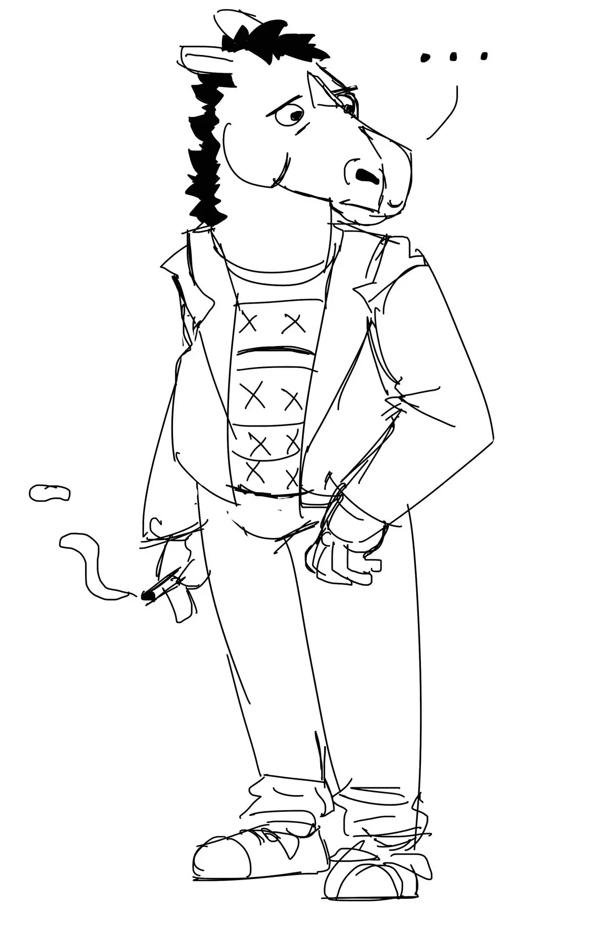 Bojack Horseman Ausmalbilder 24