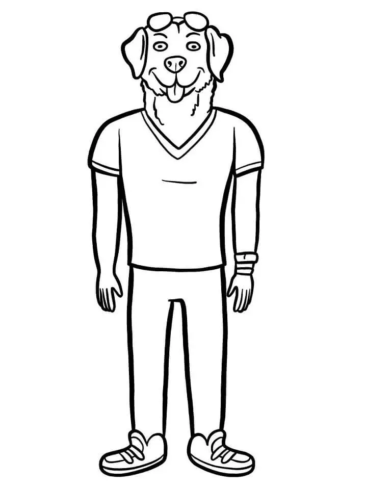 Bojack Horseman Ausmalbilder 26