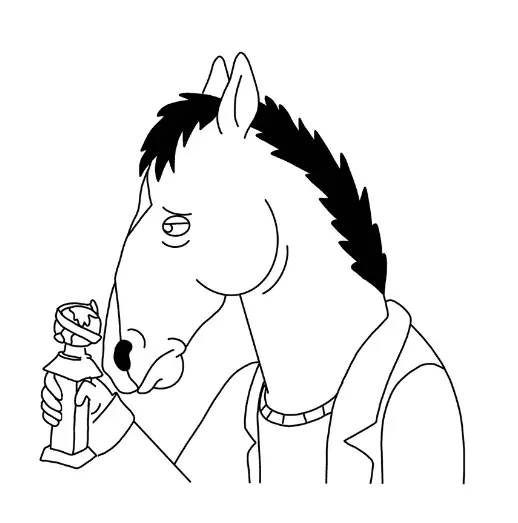 Bojack Horseman Ausmalbilder 28