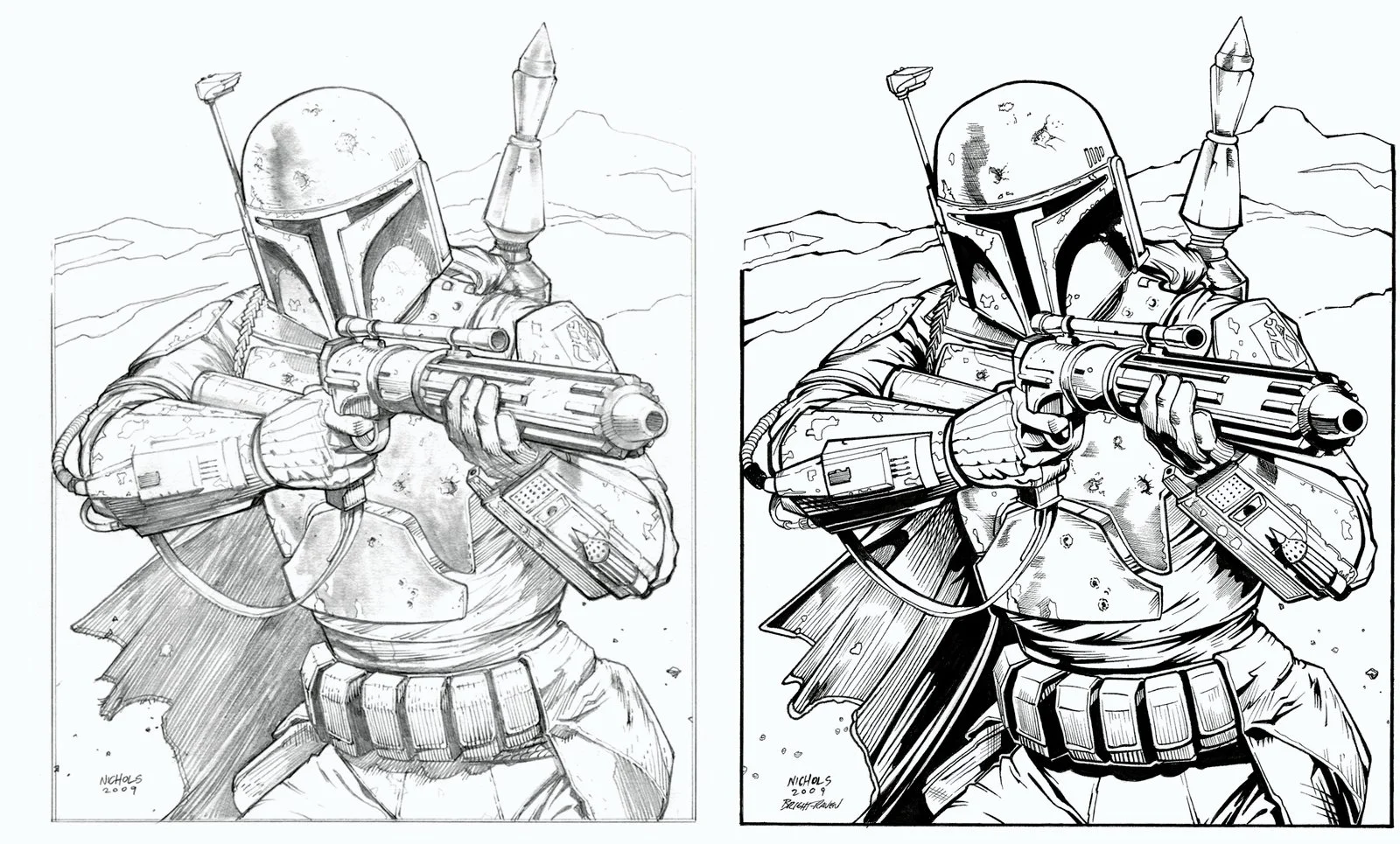 Bounty Hunter Coloring Pages 14