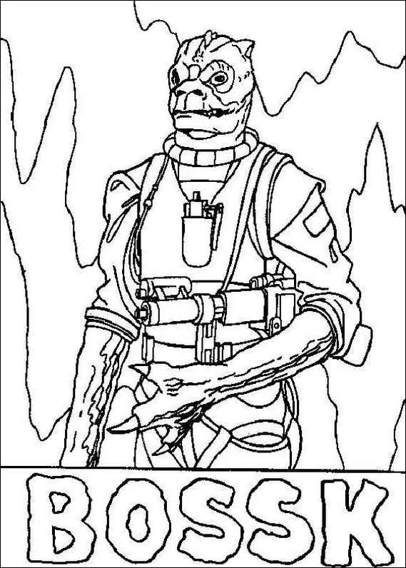 Bounty Hunter Coloring Pages 16