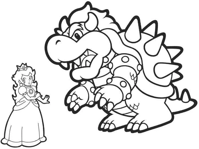 Desenhos de Bowser Para Colorir 51