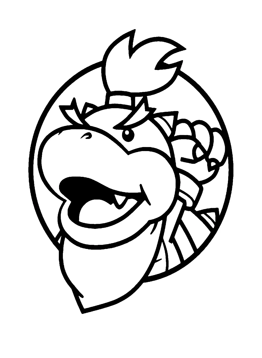 Bowser Jr Coloring Pages