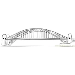 Bridges Coloring Pages 5