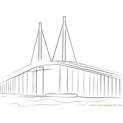 Bridges Coloring Pages 6