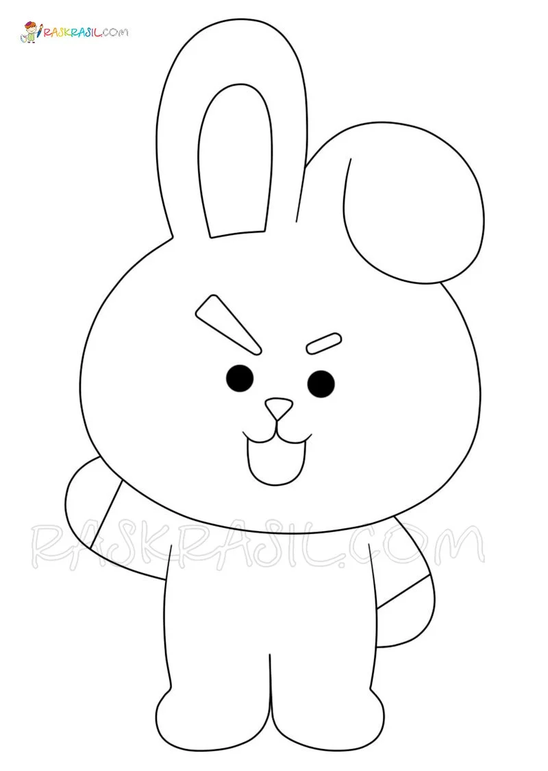 Bt21 Para Colorear 13