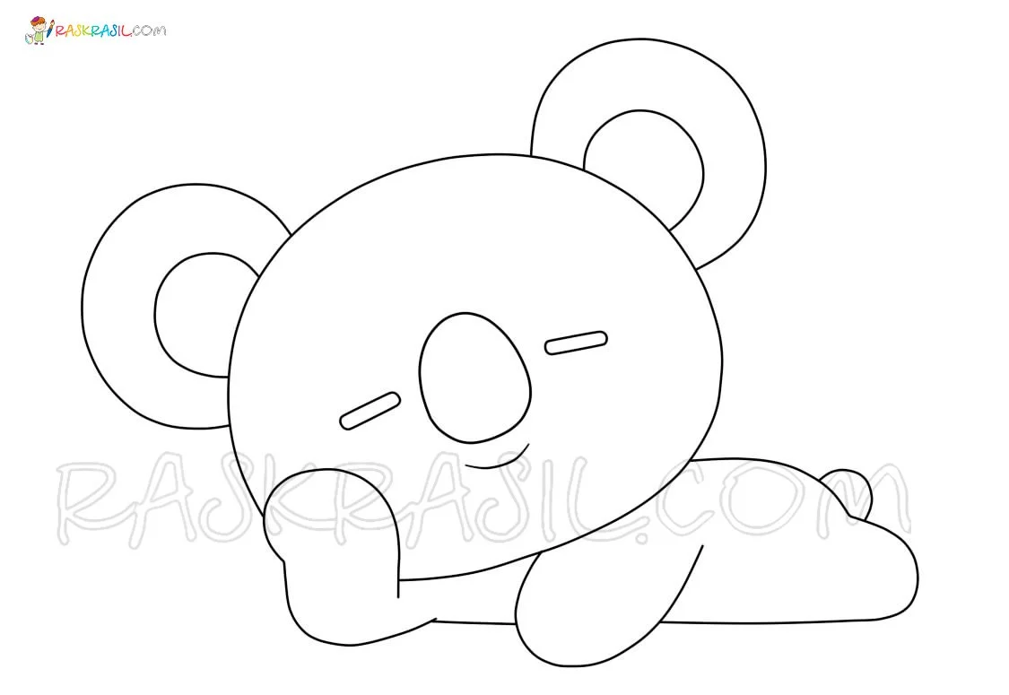 Bt21 Para Colorear 4