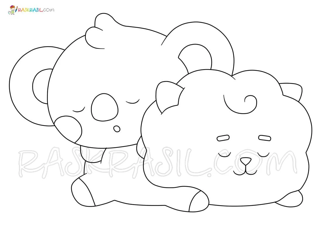 Bt21 Para Colorear 5