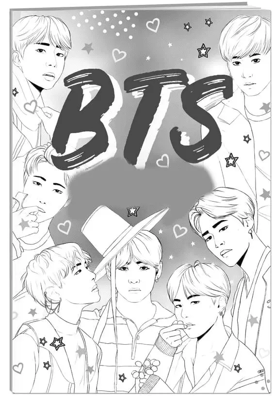 Bts Para Colorear 23