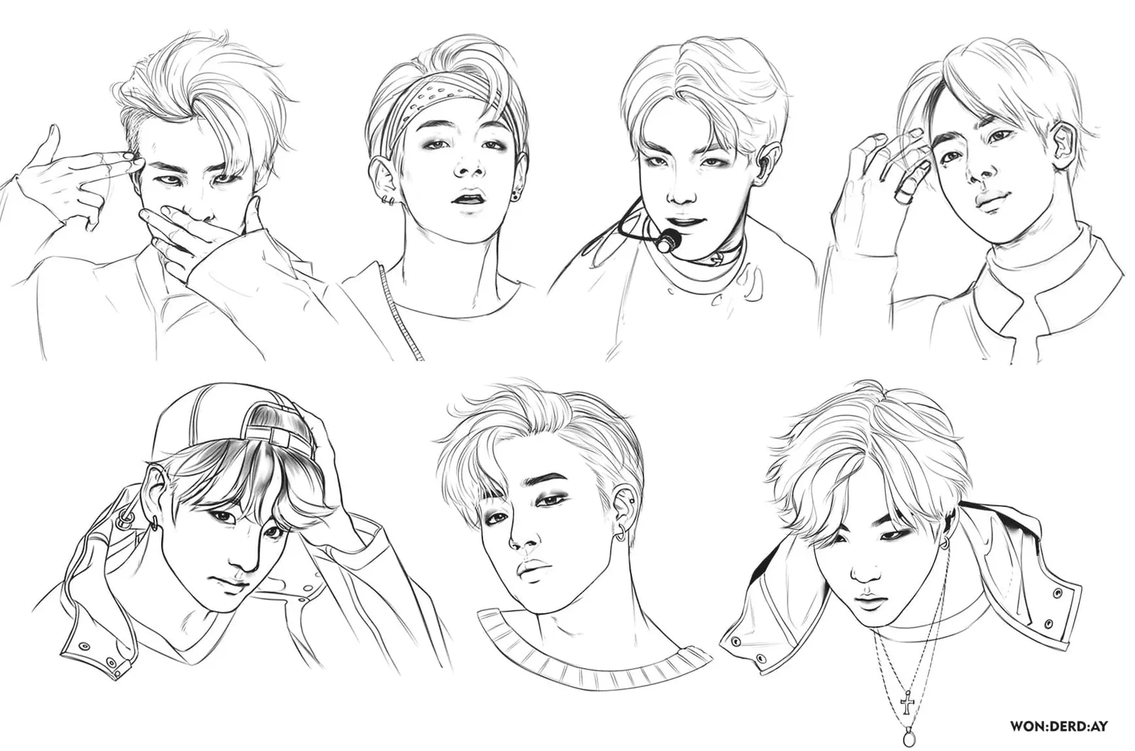 Bts Para Colorear 27