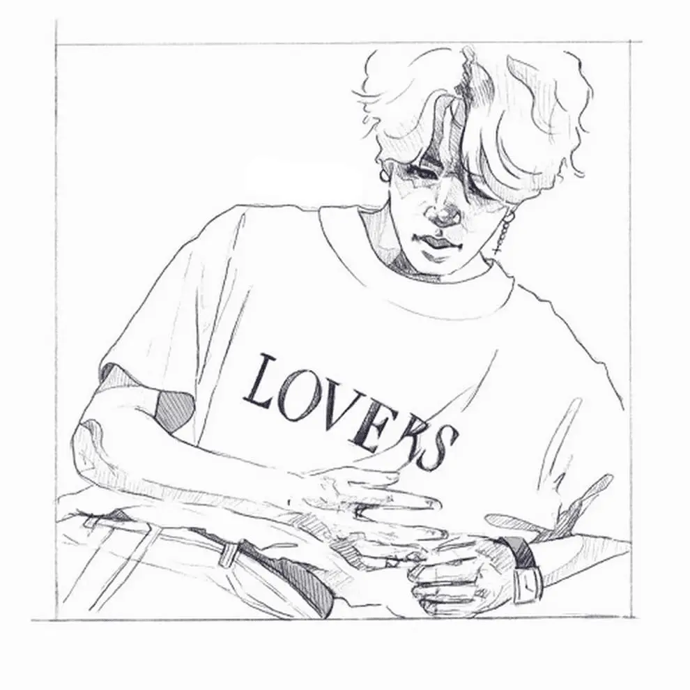 Bts Para Colorear 33