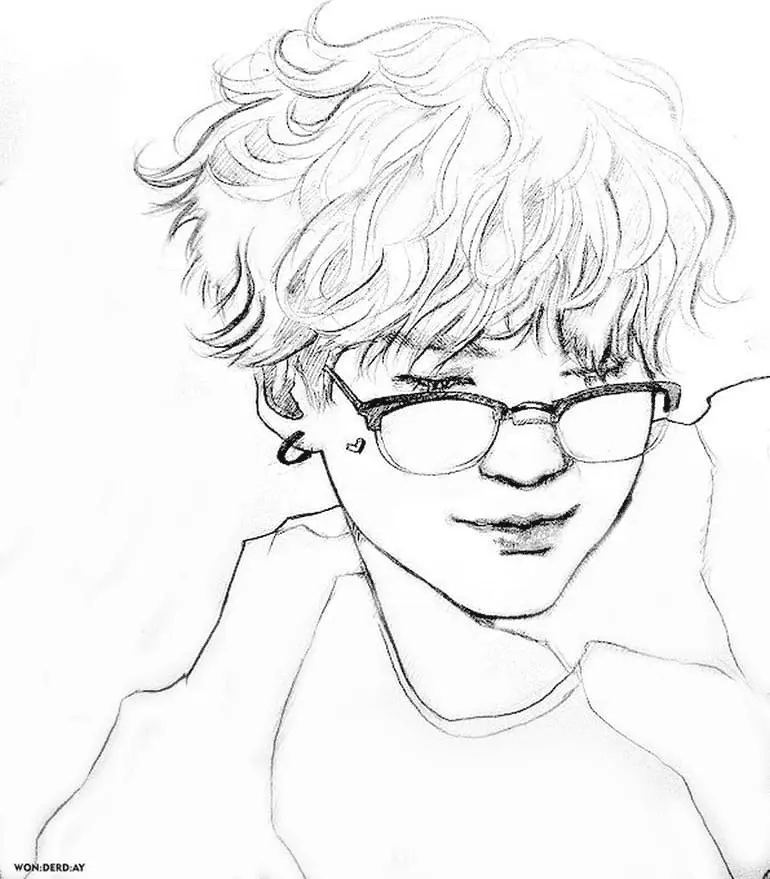 Bts Para Colorear 34