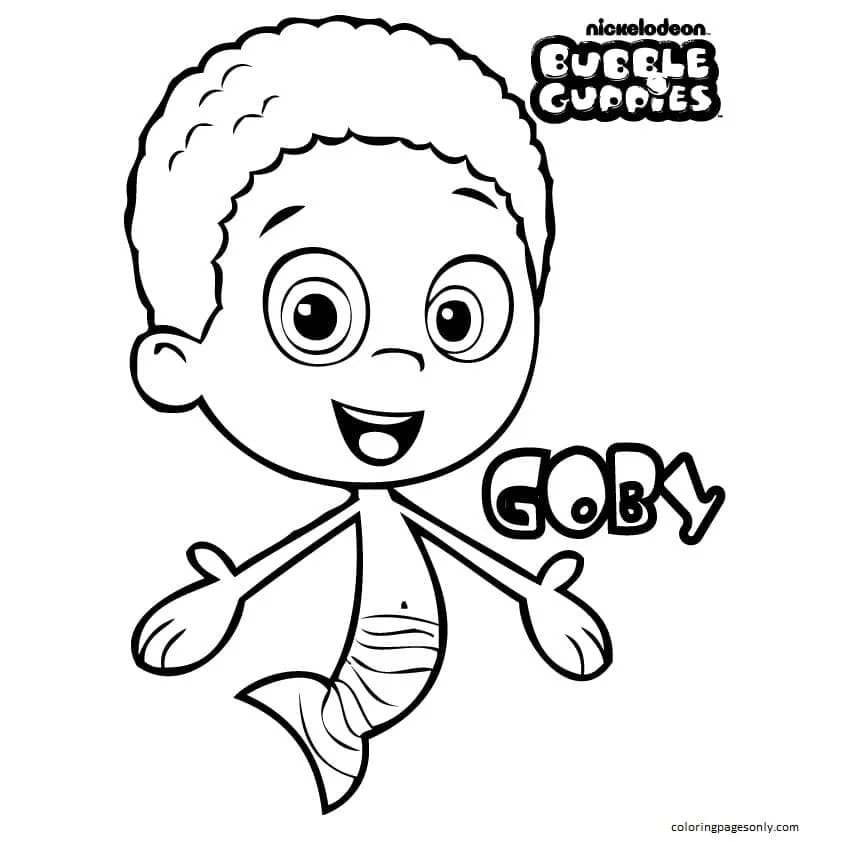Bubble Guppies Coloring Pages 12