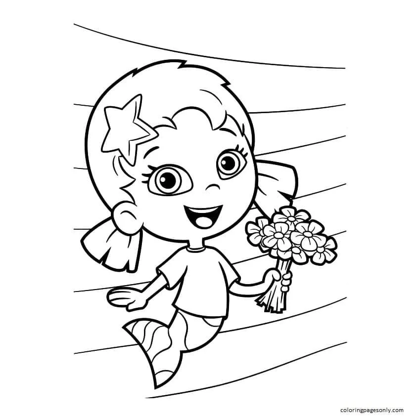 Bubble Guppies Coloring Pages 16