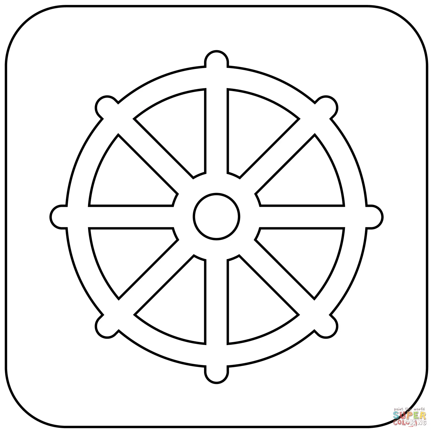 Budismo para Colorir 2