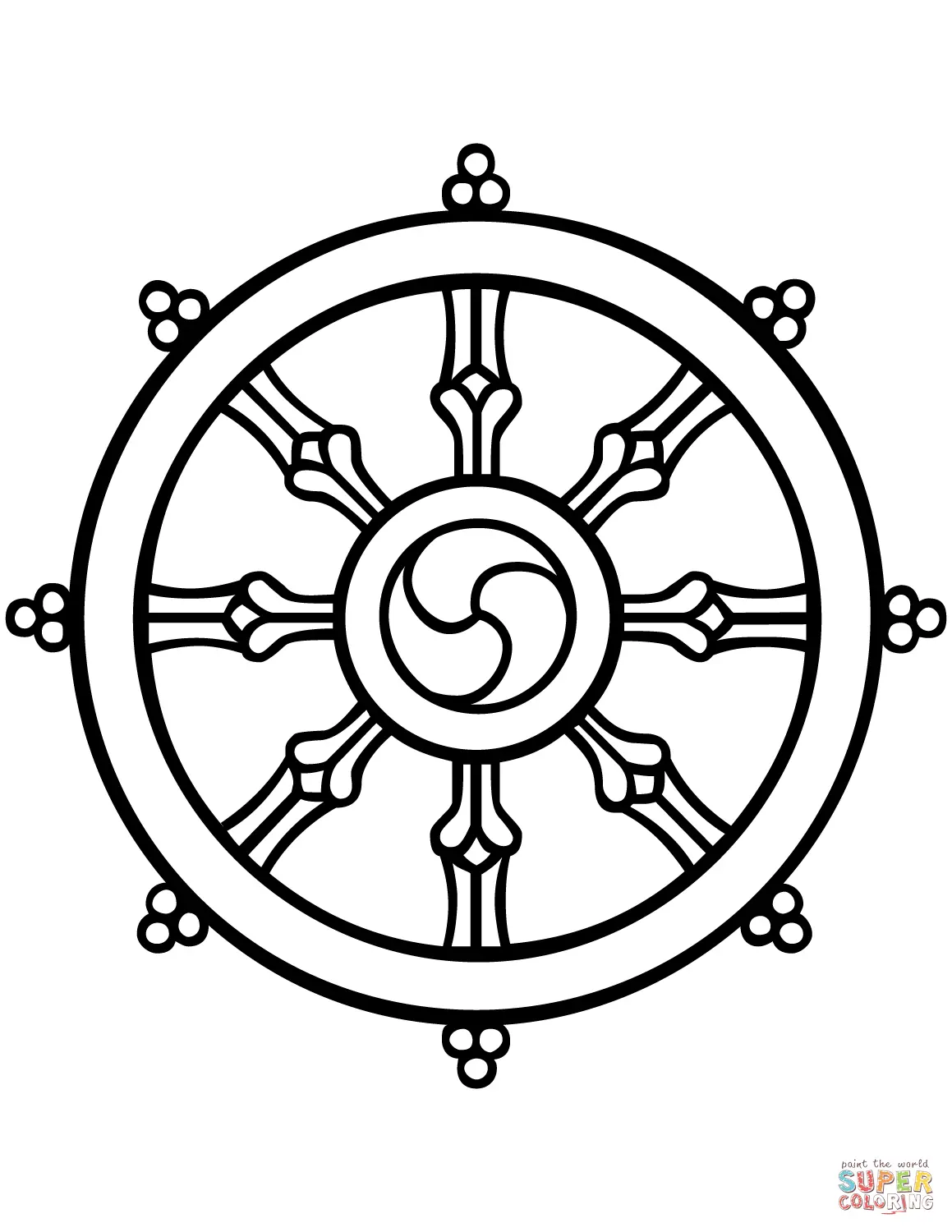 Budismo para Colorir 20